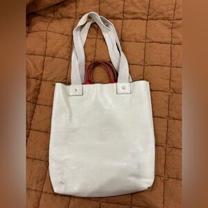 Clare V Annie Tote Cream
